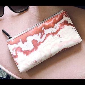 Dagne Dover Slim Wallet in Agate💗💜🤍